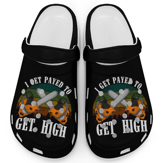 chainsaw Lumberjack Clogs