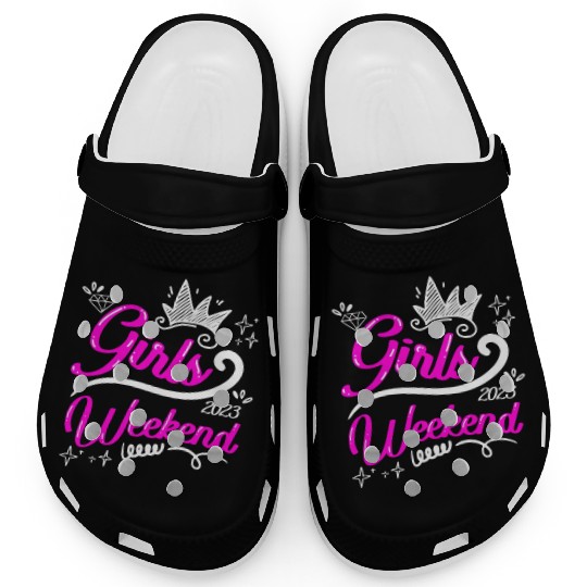 Girls Weekend Vacation Girls Trip Spring Break Clogs