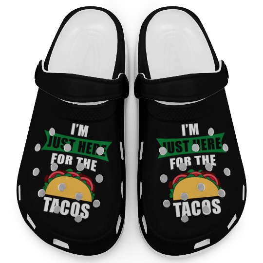 Cinco de Mayo Taco Lover Clogs