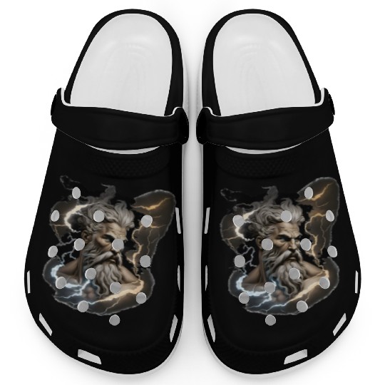 Zeus - A Colorful Tribute to the Greek God of Sky Clogs