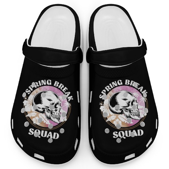 Spring Break Squad Summer Vacation Spring Break Clogs