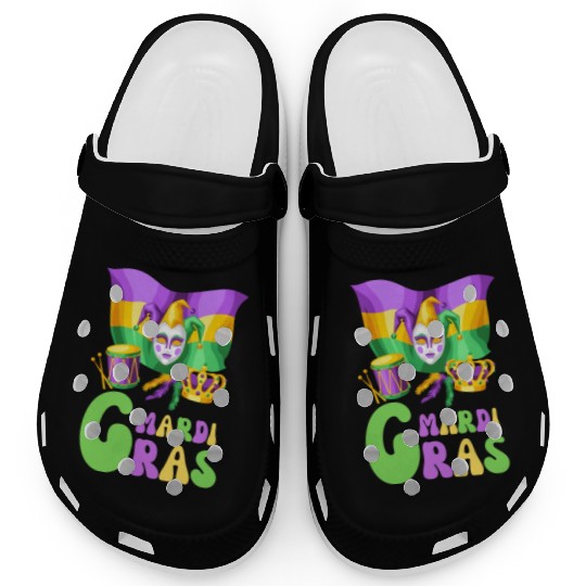 Happy Mardi Gras 2023 Funny Mardi Gras X Clogs