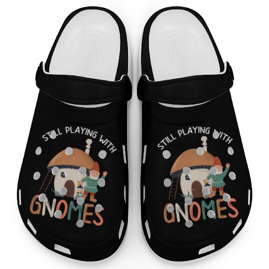 Gnomes - Gnome Collecting - Gnome Collector Clogs