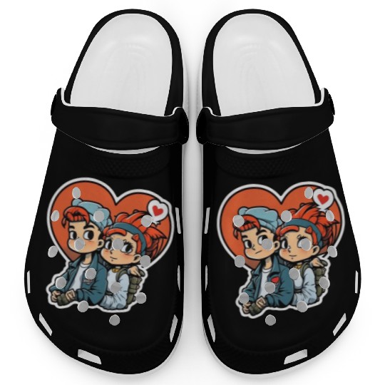 young couple Clogs