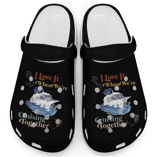 Cruising Together Cruise Vacation Spring Break Clogs