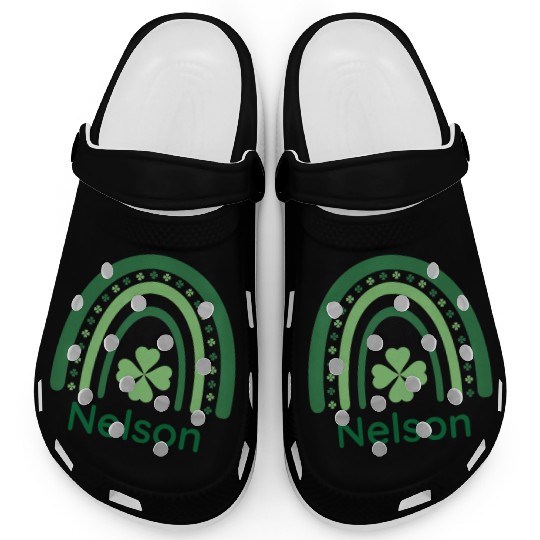 Nelson Clover Charm Boho Rainbow Clogs