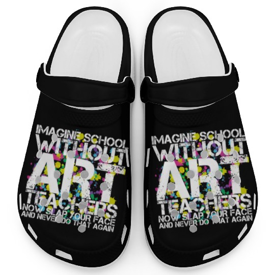 School Art Teacher Clogs
