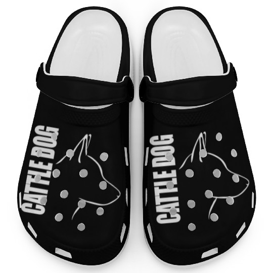 Cattle Dog Profile dog mom Clogs