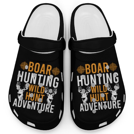 Boar Hunting Wild Hunt Adventure Clogs