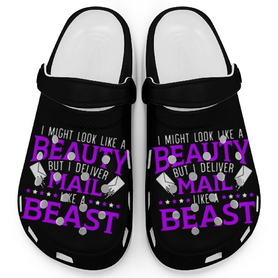 Postal Worker Mail Lady Delivery Mail Escort Clogs