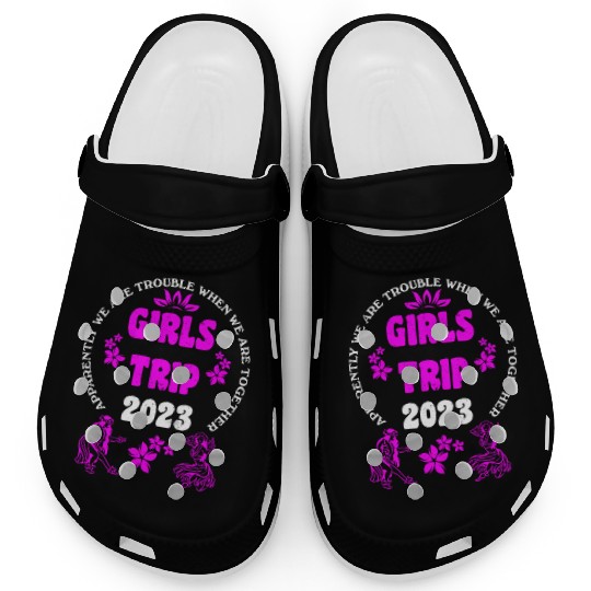 Girls Trip 2023 girls vacation girls spring break Clogs