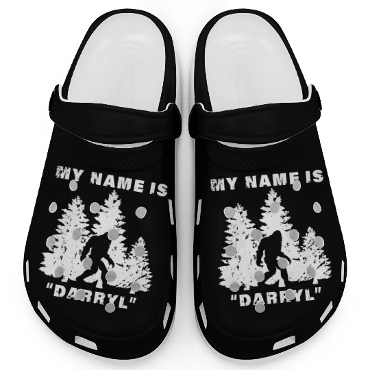 My Name Is Darryl Bigfoot Clogs