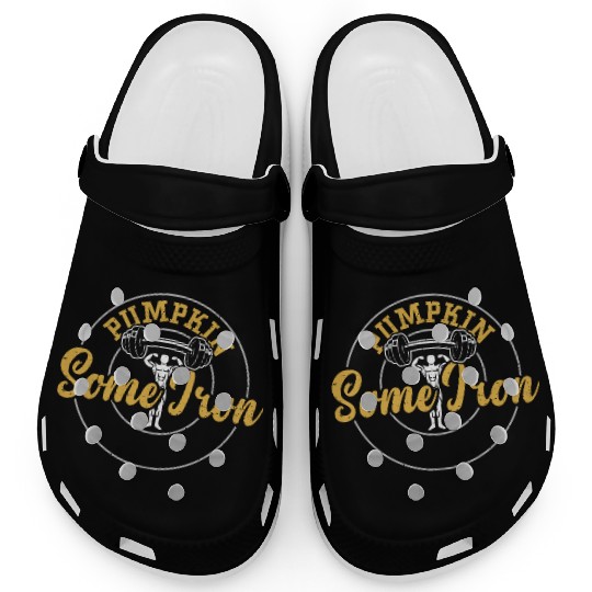 Pumpkin Some Iron - Gym Clogs