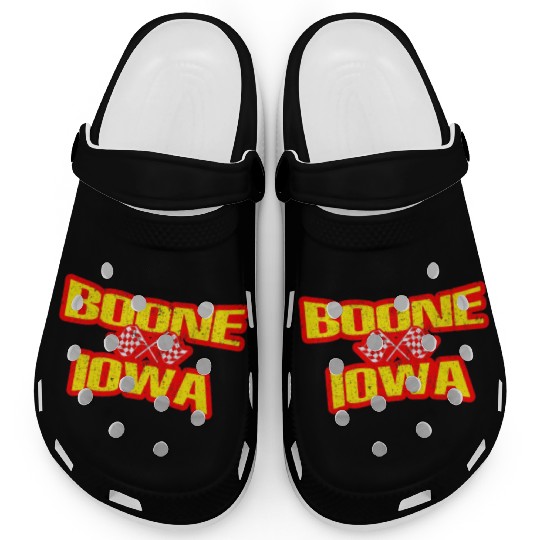 Boone Iowa IA Midwest Hobby Stock Modified Race Ca Clogs