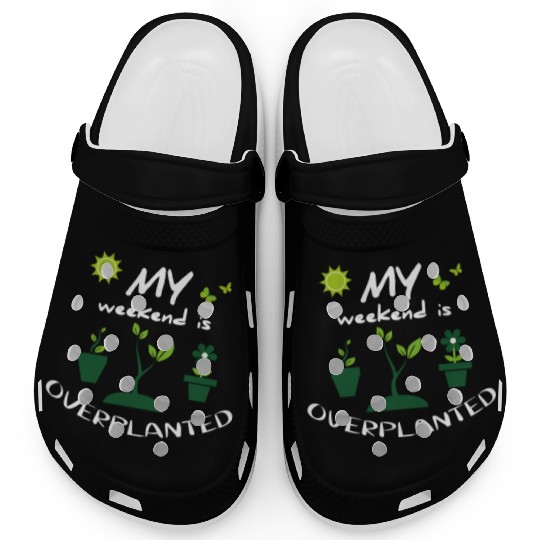 gardening in my garden - funny gardener outfit Clogs