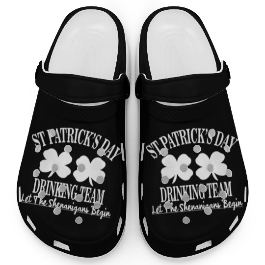 St Patrick Day Drinking Team Let The Shenanigan Clogs