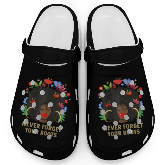Never Forget Your Roots Women Nature Clogs