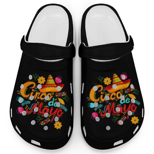 Cinco De Mayo Fiesta Surprise Camisa 5 De Mayo Viv Clogs