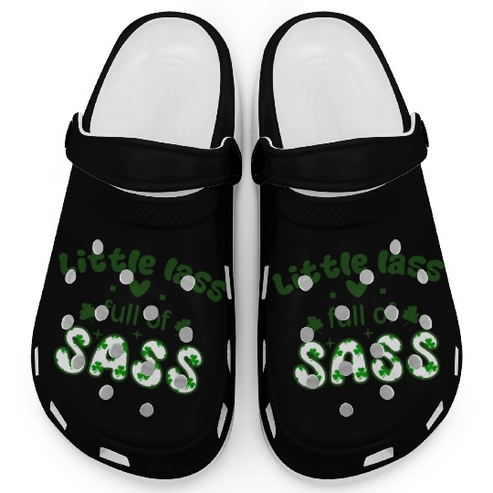Little Patricks Day Sublimation Graphics Clogs