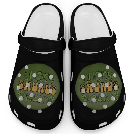 Lucky Patricks Day Sublimation Clogs