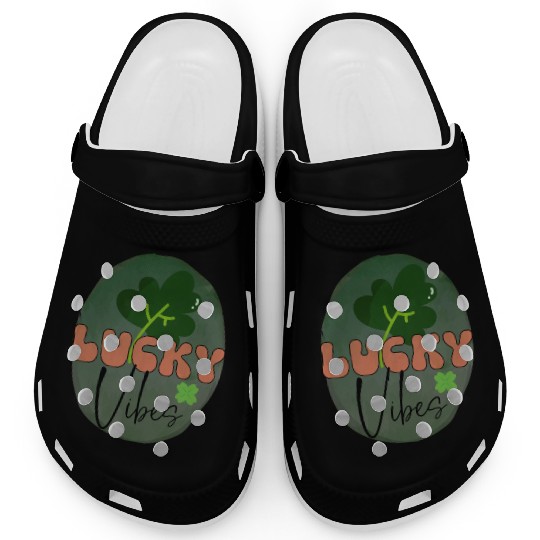 LuckyPatricks Day Sublimation Clogs