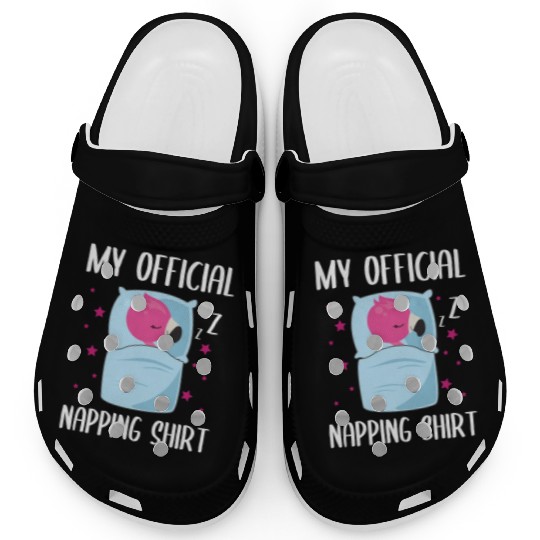 My Official Napping Clogs Flamingo Gift