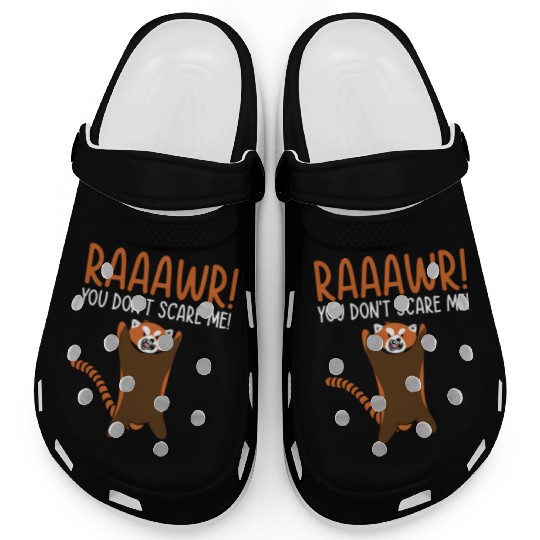 Red Panda Animal Lover Cute Animal Nature Wildlife Clogs