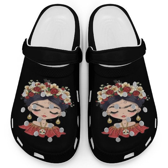 Frida Kahlo Clogs