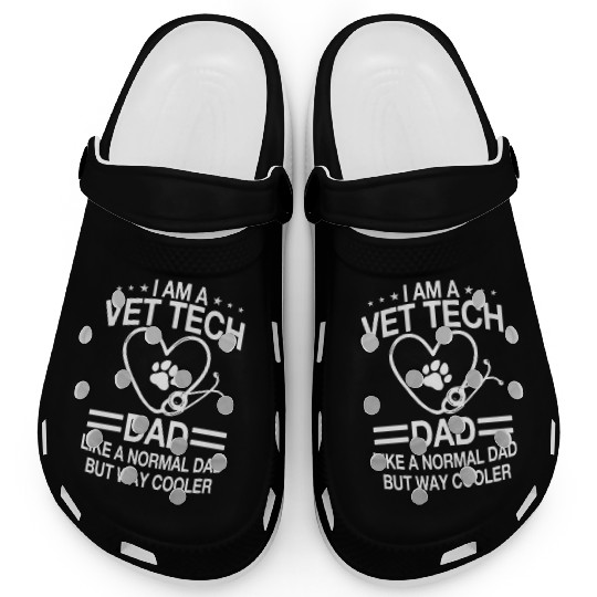 Vet Tech Dad Clogs