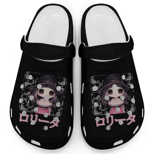 Gothic Lolita Witch Japanese Chibi Anime Pastel Go Clogs