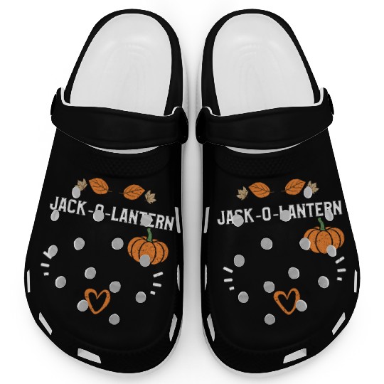 Jack-O-Lantern - Pumpkin Clogs