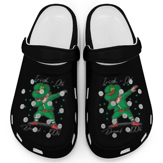 Irish 0% Drunk 100% Clogs