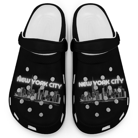 New York City Clogs NYC Skyline City Lovers Clogs