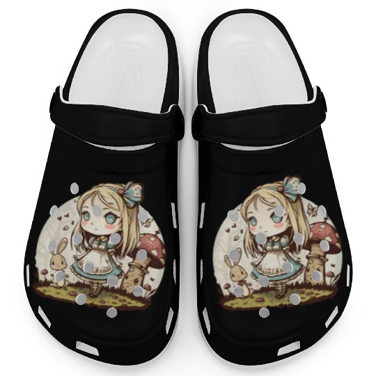 Chibi in Wonderland Clogs
