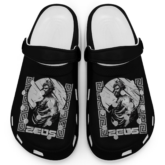 Zeus God Of Thunder Mythology Greek Gods Clogs