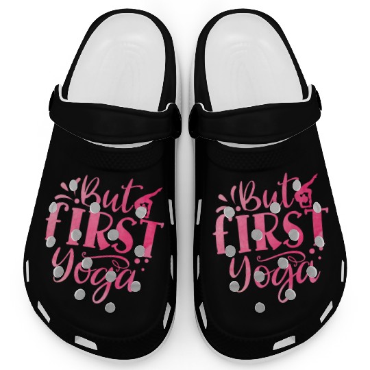 But First Yoga Clogs