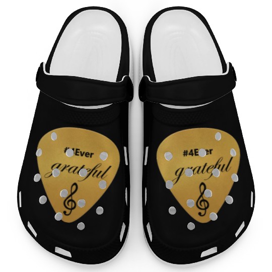 GRATEFUL GUITAR PIC Clogs
