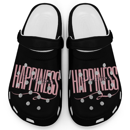 "I Choose Happiness" Clogs