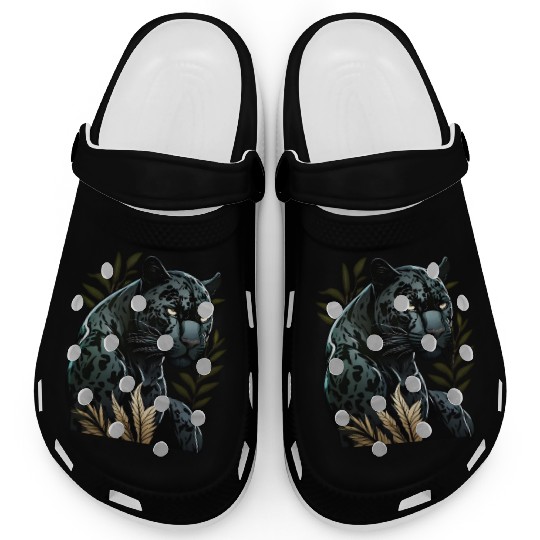 The power of the black panther Clogs