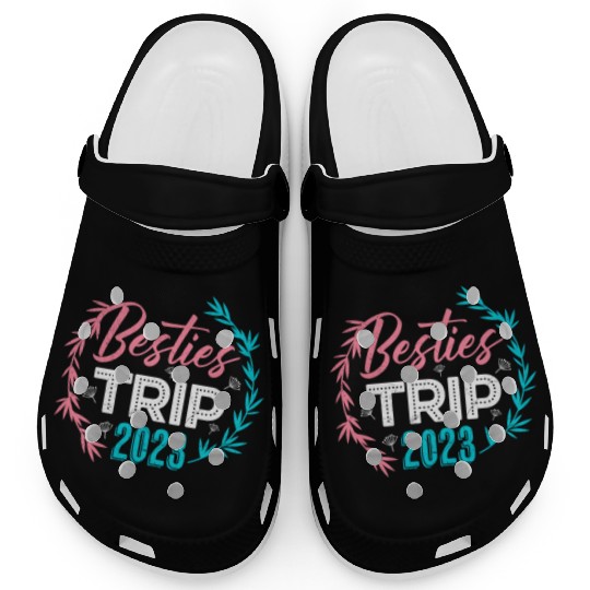 Besties Trip 2023 Summer Vacation Spring Break Clogs