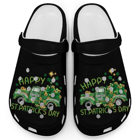 Happy Day Patricks Farm Clogs