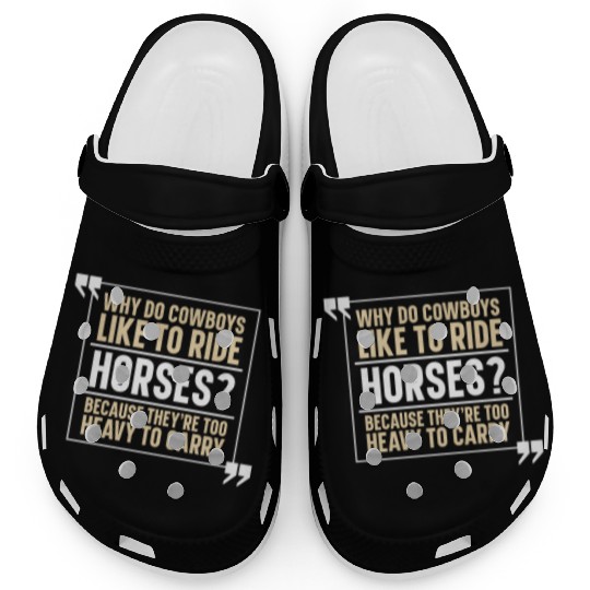 Horse Riding Hilarious Endurance Riding Clogs