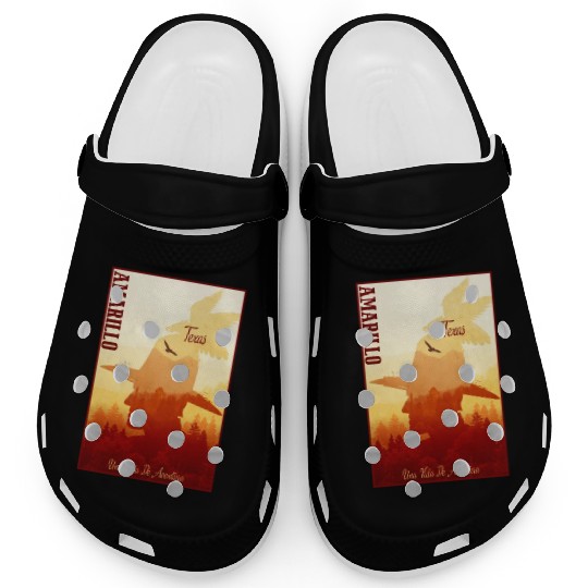 Amarillo Texas wild west town Clogs