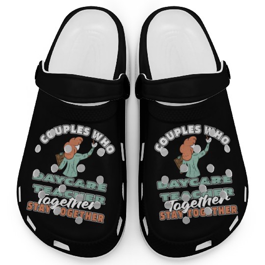 Daycare Teacher Couple Clogs