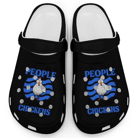 Chickens Chicken Farm Farmer Clogs