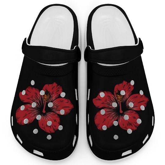 Hibiscus Flower Clogs