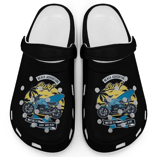 Motorcycle Bike Surf Clogs