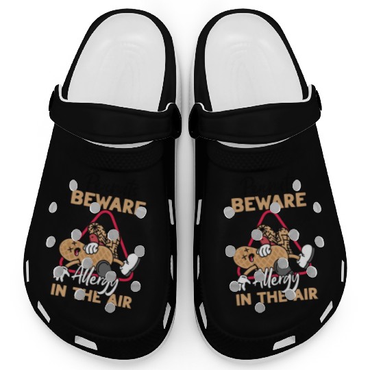 Peanuts Beware Allergy In The Air Peanut Allergic Clogs