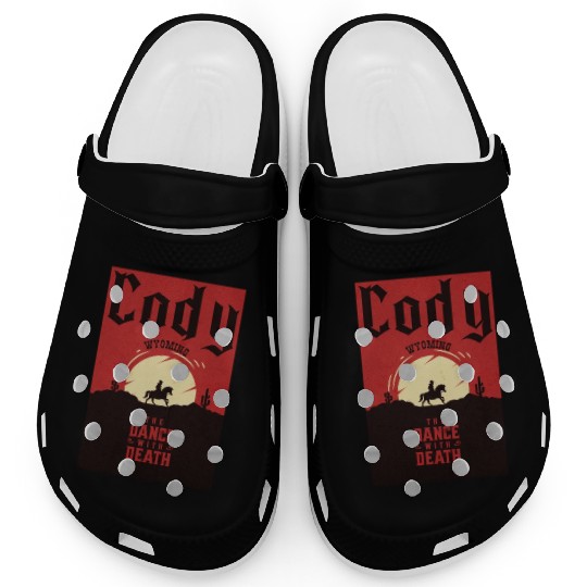Cody Wyoming wild west town Clogs