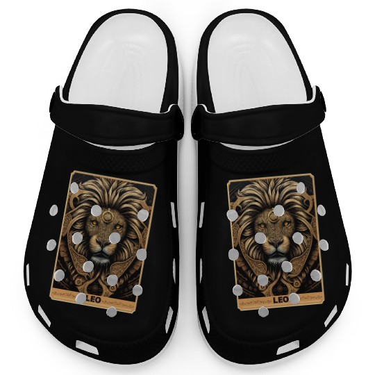 Leo Astrology Sign Lion Zodiac Tarot Card Occult W Clogs
